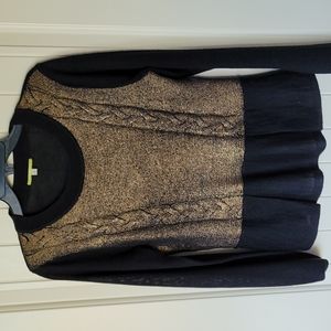 Gianni Bini lightweight peplum sweater